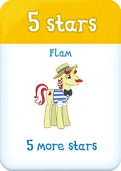 Flam as a Star Mastery reward.