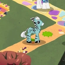 Chill Zebra Character Image