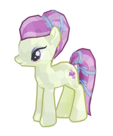 Cream Crystal Pony image