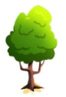 Sturdy peridot tree