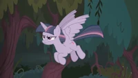 Mean Twilight Sparkle, as she appears in The Mean 6 episode from My Little Pony: Friendship Is Magic
