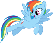 Rainbow Dash Vector