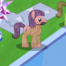 Bassist Pony Character Image