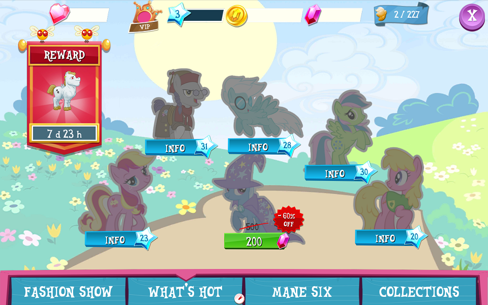 List Of Collections/Collection Promotions | The My Little Pony Gameloft  Wiki | Fandom