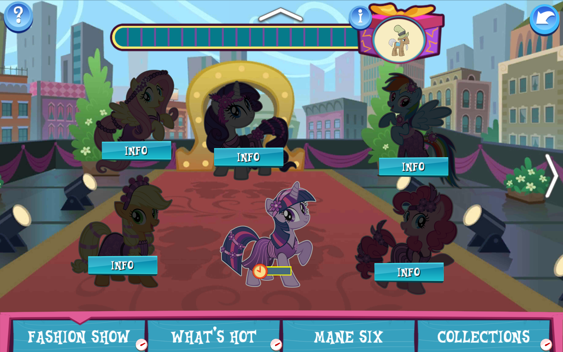 Fashion Show | The My Little Pony Gameloft Wiki | Fandom