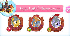 Royal legion's encampment