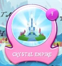 Crystal Empire in the Train Station Map (unlocked).