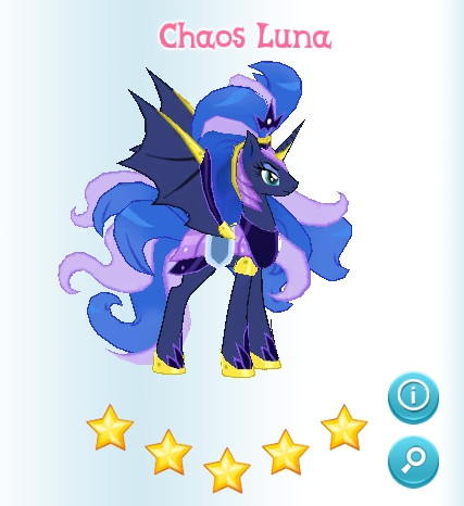 Chaos Luna | The My Little Pony Gameloft Wiki | Fandom