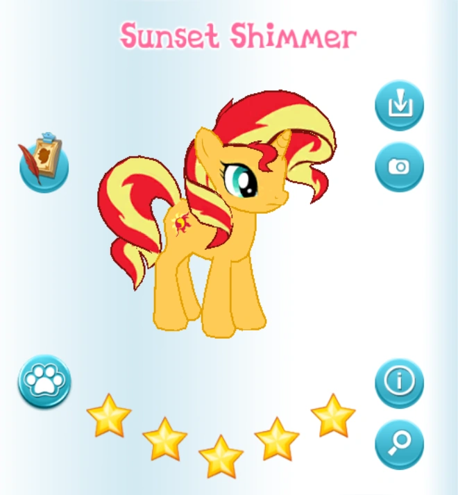 mlp pony life sunset shimmer