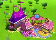 Currency Stand in Ponyville.