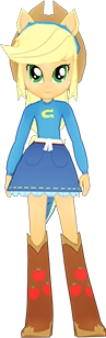 EG Applejack Outfit 2 Render