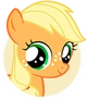Young Applejack portrait