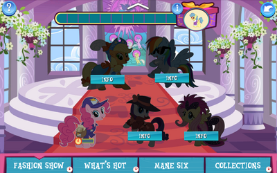 My little pony fashion runway sale