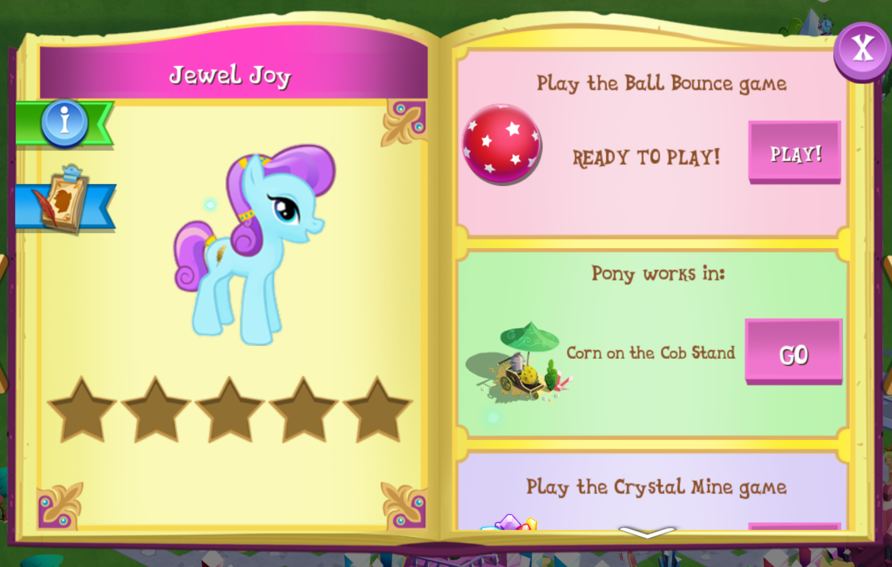 Jewel Joy | The My Little Pony Gameloft Wiki | Fandom