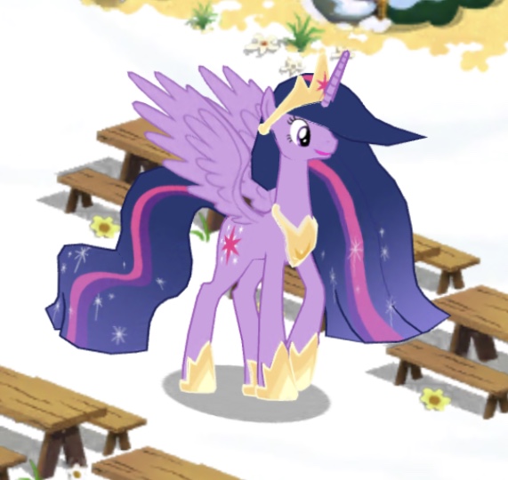 Princess Twilight Sparkle. My Little Pony G4 (MLP, FiM). Light-up Sparkle  Bright