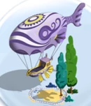 Lavender Spirit Airship