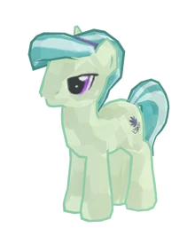 Green Crystal Pony image
