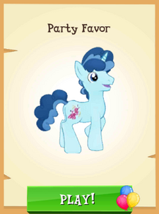 Party Favor, My Little Pony Friendship is Magic Wiki