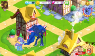 Princess Luna in Ponyville, with Trixie Lulamoon.