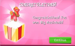 Big Macintosh Won in EG
