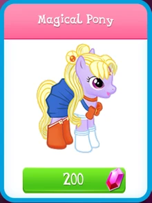 Magical pony for sale