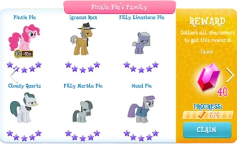 Pinkie Pie's Family
