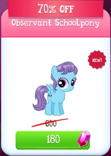 Observant Schoolpony Store