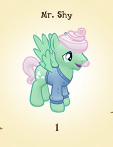 Mr. Shy | The My Little Pony Gameloft Wiki | Fandom
