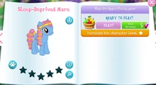 Sleep-deprived mare book