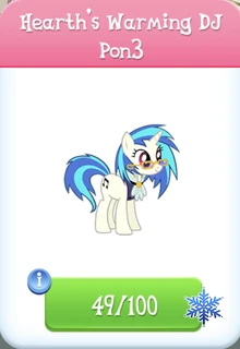 Hearth's Warming DJ Pon3 | The My Little Pony Gameloft Wiki | Fandom Hearth's Warming DJ Pon3 | The My Little Pony Gameloft Wiki | Fandom