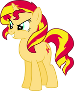 Sunset Shimmer Vector