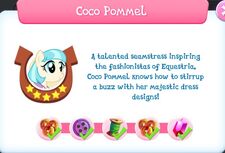 Coco Pommel Description