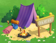 The Amazing Adventures Tent, used when there is no LTS available.