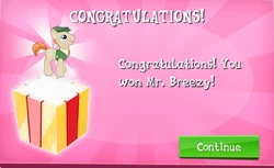 Mr. Breezy Won in EG
