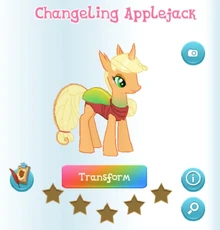 Changeling Applejack Album