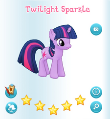 Twilight Sparkle, The My Little Pony Gameloft Wiki