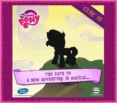 Clue #1: The path to a new adventure is magical...