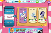 Sapphire Shores, Silver Spoon, Princess Luna's Royal Guard 1.0 shop