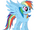 Rainbow Dash Hippogriff