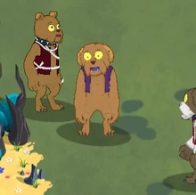 Horrified Diamond Dog Character Image