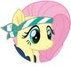Pirate Fluttershy portrait