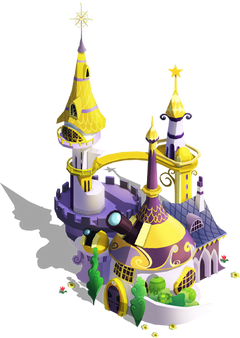 Canterlot Castle-Ponyville