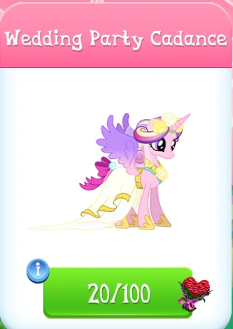 Wedding Party Cadance | The My Little Pony Gameloft Wiki | Fandom