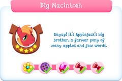 Big Macintosh's description.