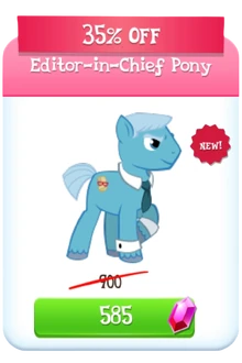 Editor-in-Chief Pony Store
