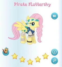 Pirate Fluttershy Album