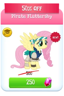 Pirate fluttershy store