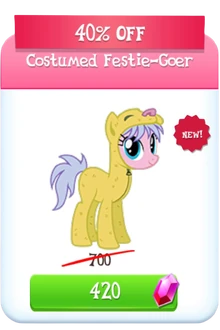 Costumed Festie-Goer Store