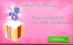 Parish Nandermane Won in EG