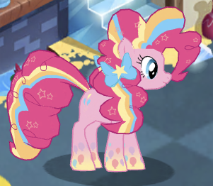 Pinkie Pie - Rainbowfied from Group Shot by CaliAzian on